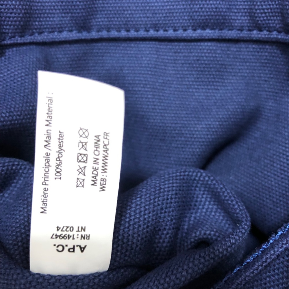 New A.P.C. Canvas Tote - image 4